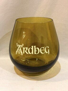 ARDBEG Green Large Whiskey Scotch Glass Snifter Bar Glass EUC